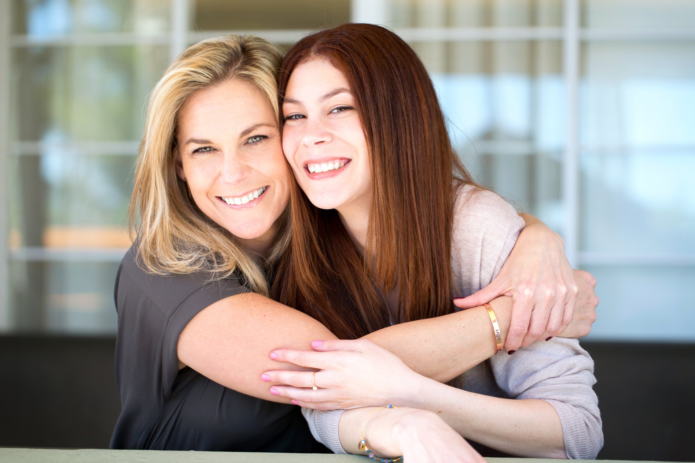 Latin Mother and Teen Daughter